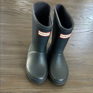 Hunter Kids Navy Rain Boots